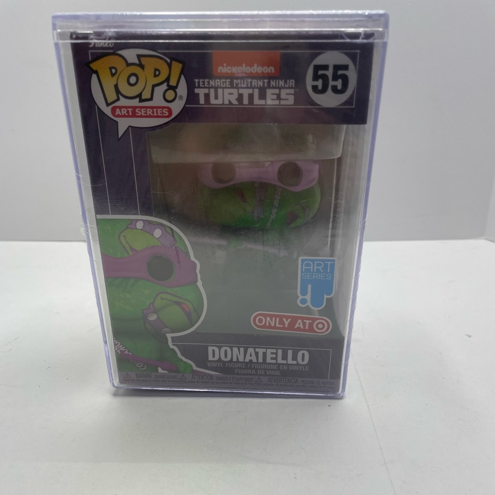 Funko Pop! Art Series TMNT Donatello #55 Target Exclusive - Hard Case, Sealed